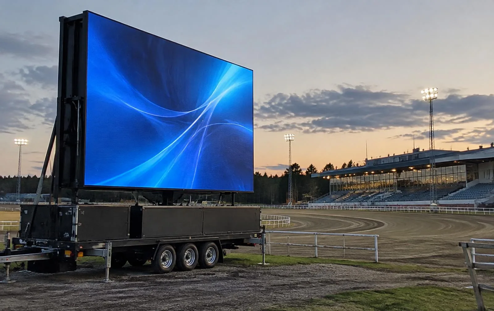 LED-vagn 28 m²